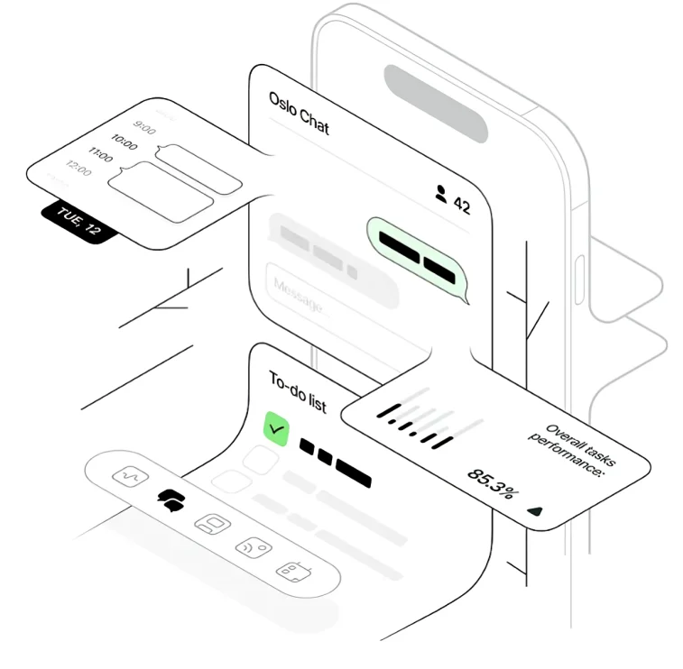 Right side animation